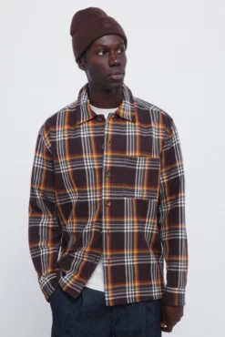 Sobrecamisa cuadros overshirt