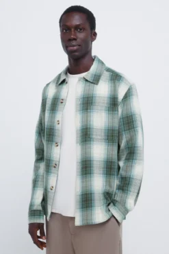 Sobrecamisa cuadros overshirt