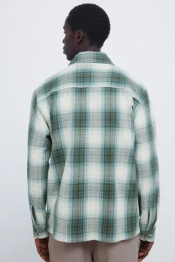 Sobrecamisa cuadros overshirt