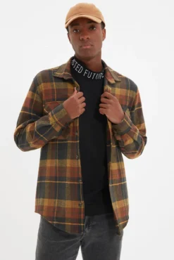 Sobrecamisa de cuadros