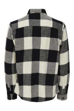 Sobrecamisa de cuadros regular fit