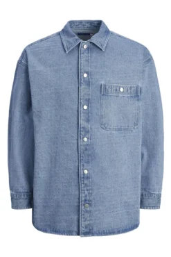 Sobrecamisa denim wide fit