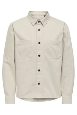 Sobrecamisa manga larga