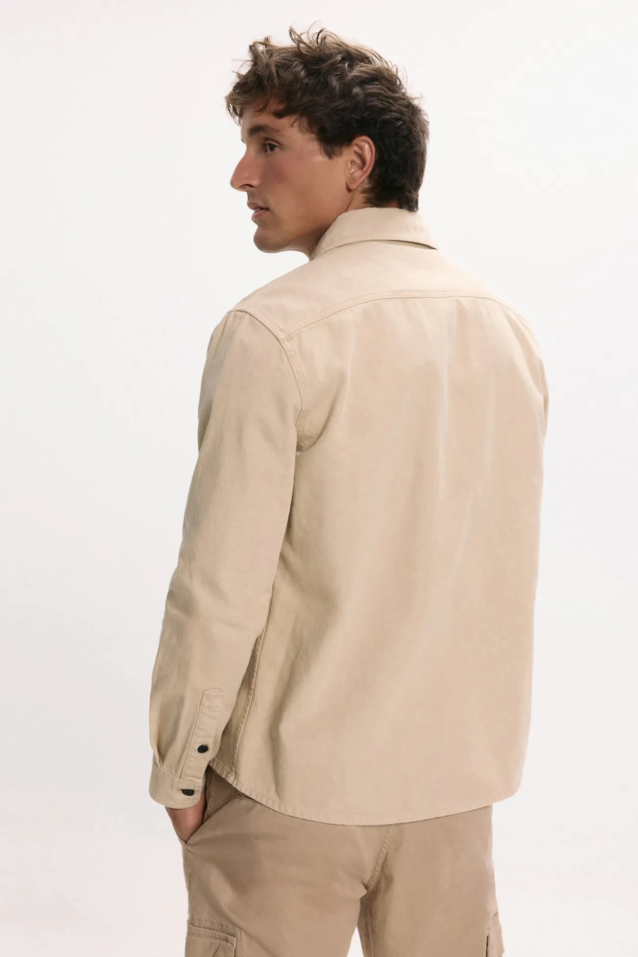 Sobrecamisa manga larga