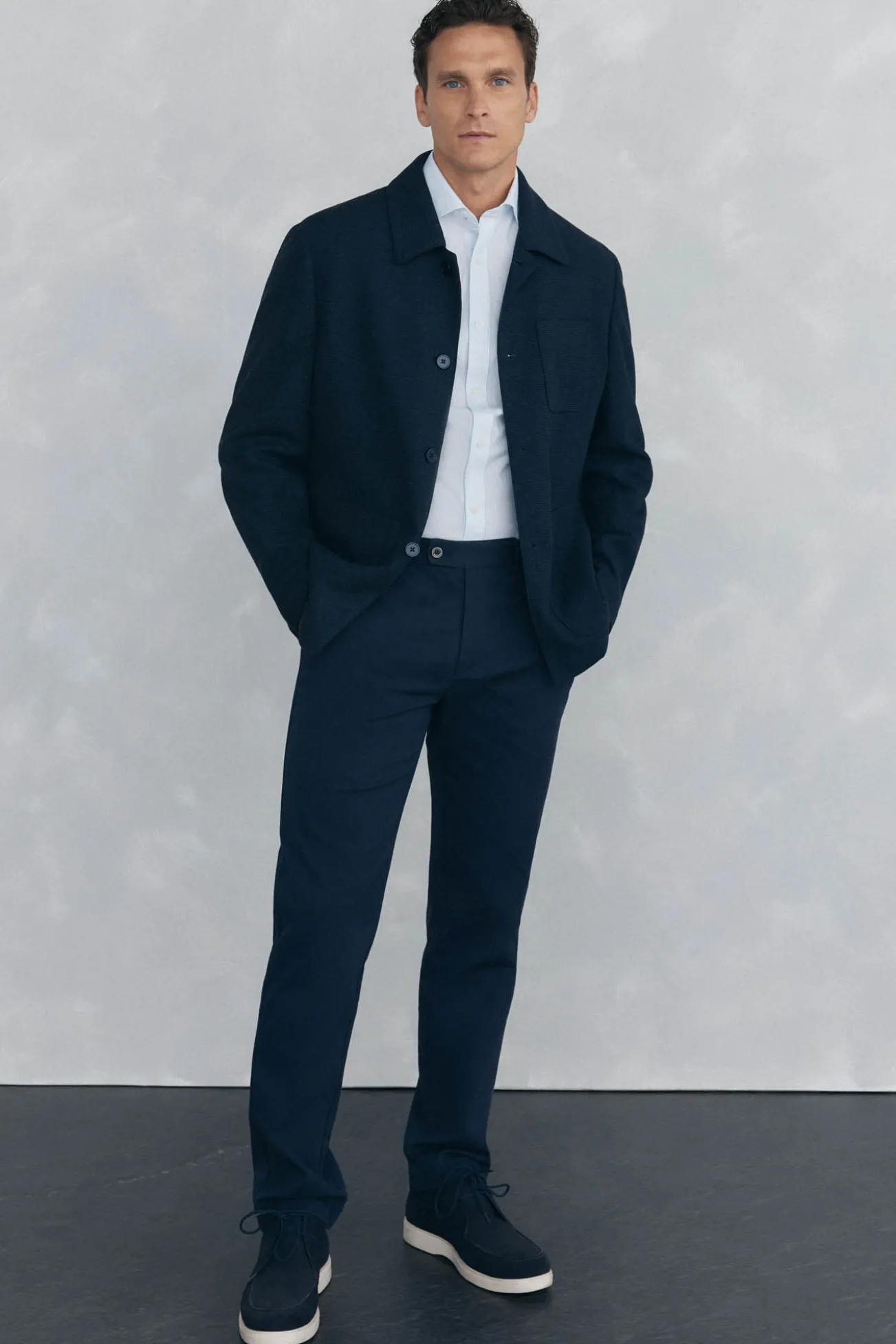 Sobrecamisa marino