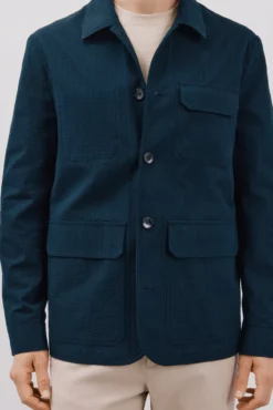 Sobrecamisa seersucker