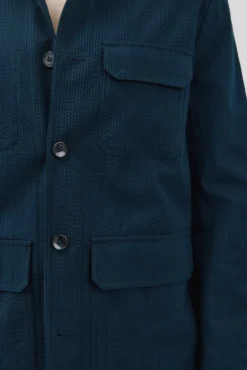 Sobrecamisa seersucker