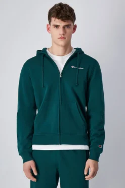 Sudadera abierta con cremallera