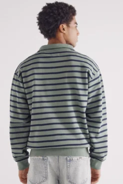 Sudadera camionero rayas