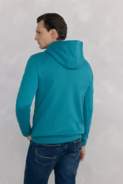Sudadera capucha con logo