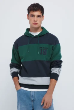Sudadera capucha cortes