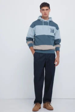 Sudadera capucha cortes