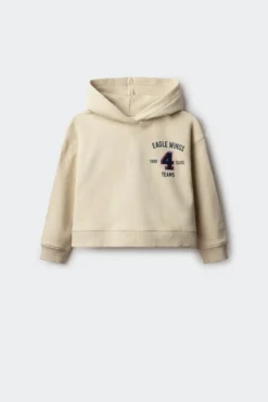 Sudadera capucha Eagle Wings niña