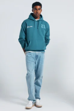 Sudadera capucha estampado baseball