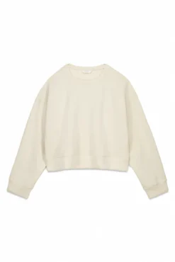 Sudadera cepillada con tacto sedoso.