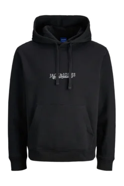 Sudadera con capucha logo frontal