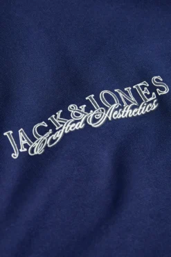 Sudadera con capucha logo frontal