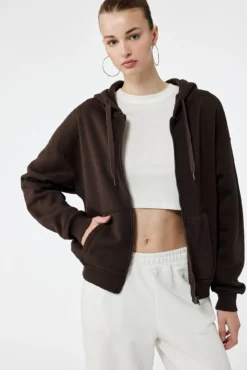 Sudadera con cremallera