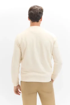 Sudadera cuello caja