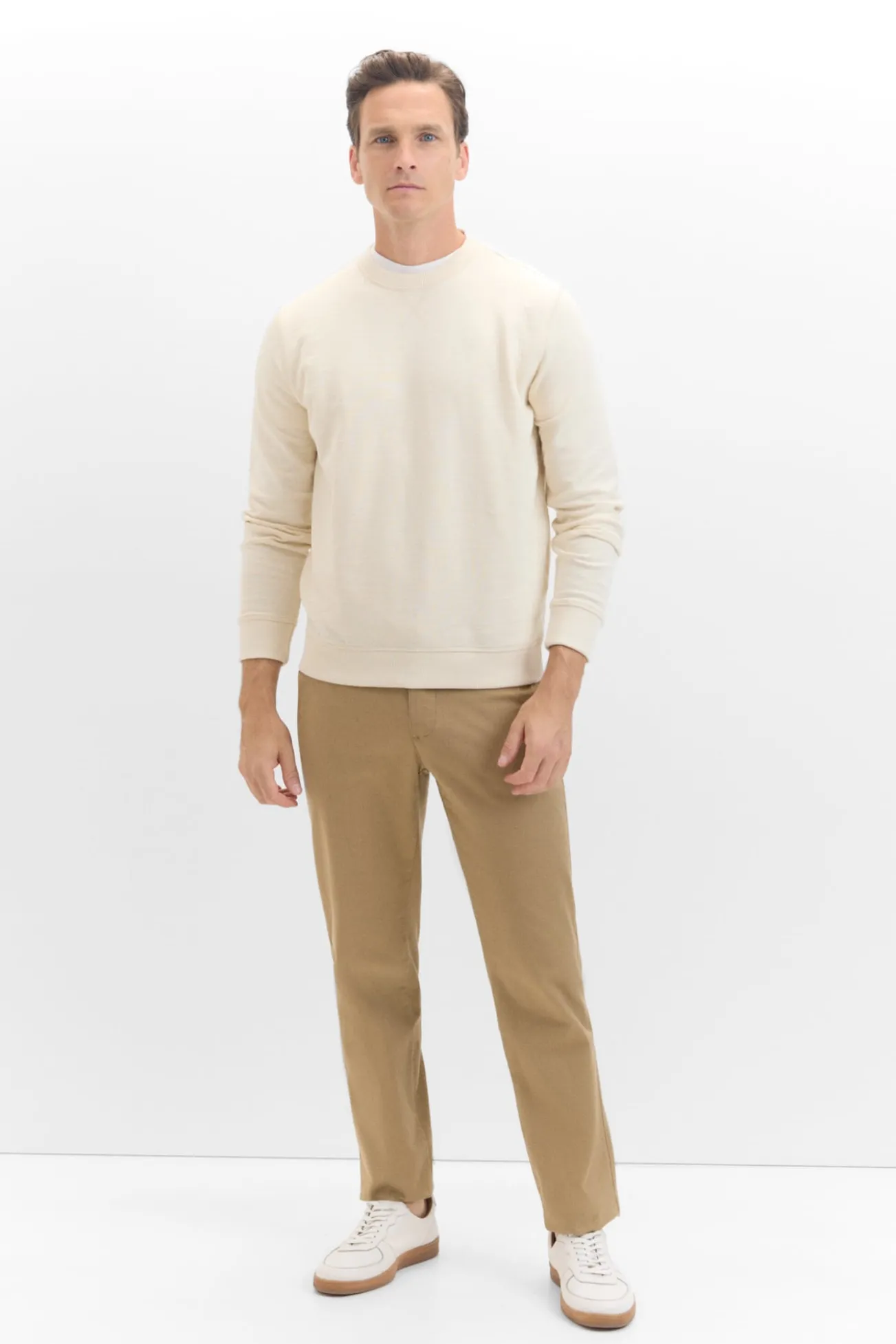 Sudadera cuello caja