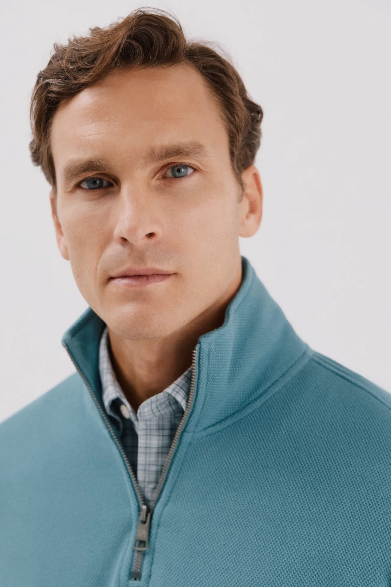 Sudadera cuello cremallera