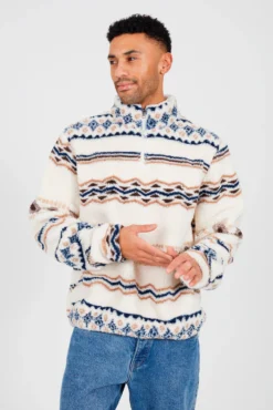 Sudadera cuello cremallera