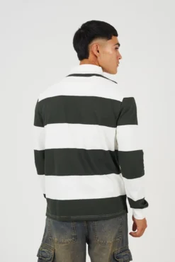 Sudadera cuello polo