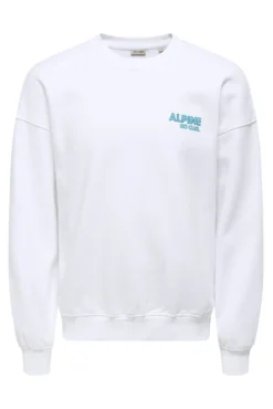 Sudadera cuello redondo