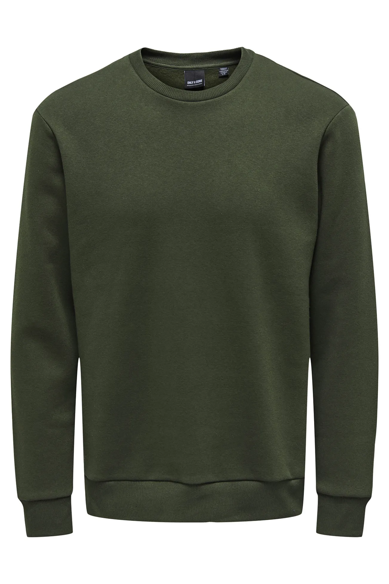 Sudadera cuello redondo