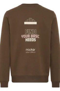 Sudadera cuello redondo