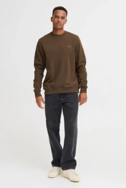 Sudadera cuello redondo