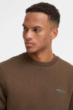 Sudadera cuello redondo