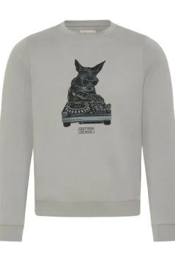 Sudadera cuello redondo