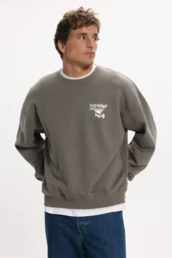 Sudadera cuello redondo