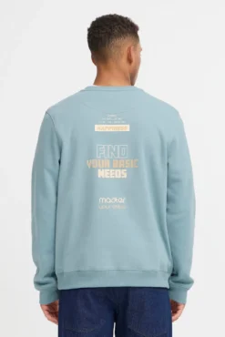 Sudadera cuello redondo