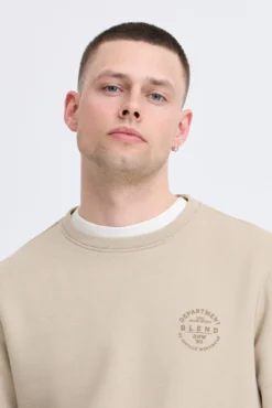 Sudadera cuello redondo