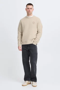 Sudadera cuello redondo