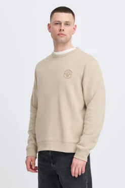 Sudadera cuello redondo