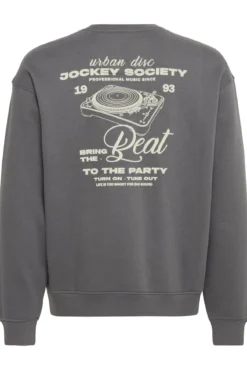 Sudadera cuello redondo