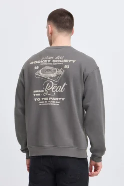 Sudadera cuello redondo