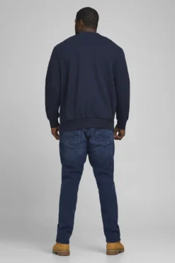 Sudadera cuello redondo básica PLUS