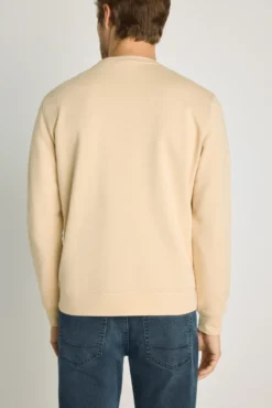 Sudadera cuello redondo con logo