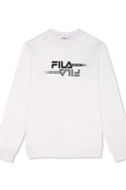 Sudadera de manga larga y cuello redondo