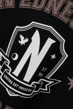 Sudadera de Wednesday de niña