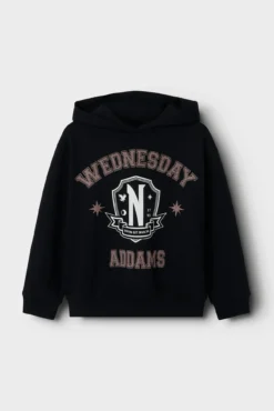 Sudadera de Wednesday de niña