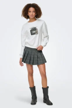 Sudadera dibujo frontal