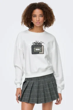 Sudadera dibujo frontal