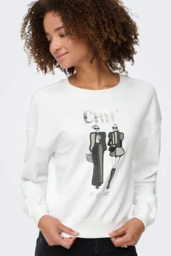 Sudadera dibujo frontal