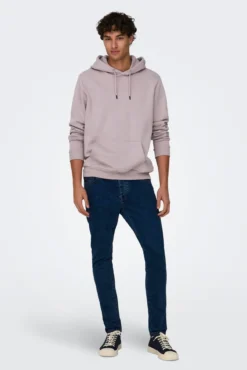 Sudadera felpada con capucha