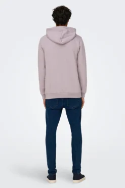 Sudadera felpada con capucha